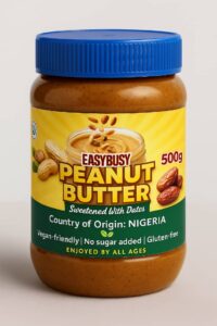Easybusy Peanut Butter with Date 500g