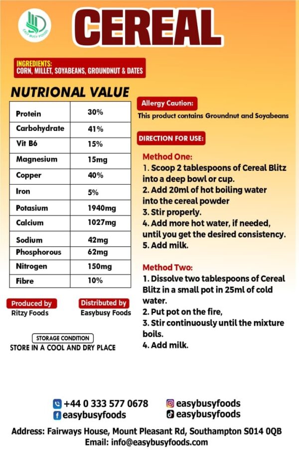 Easybusy Cereal 500g - Image 3